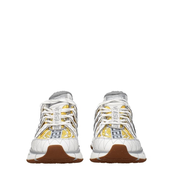 Versace Witte Stoffen Sport Sneakers - Image 3