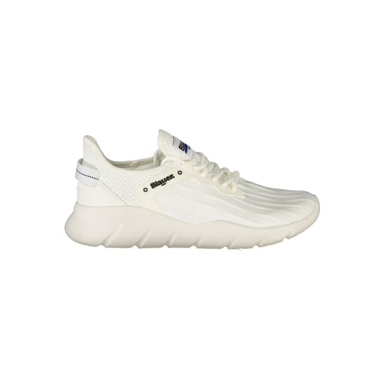 Blauer Witte Polyester Heren Sneaker - Image 1