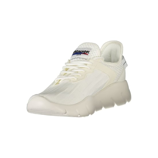 Blauer Witte Polyester Heren Sneaker - Image 3