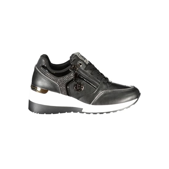Laura Biagiotti Zwarte Polyurethaan Dames Sneakers - Image 1