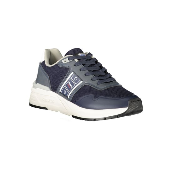 Blauer Blu Polyester Heren Sneakers - Image 2