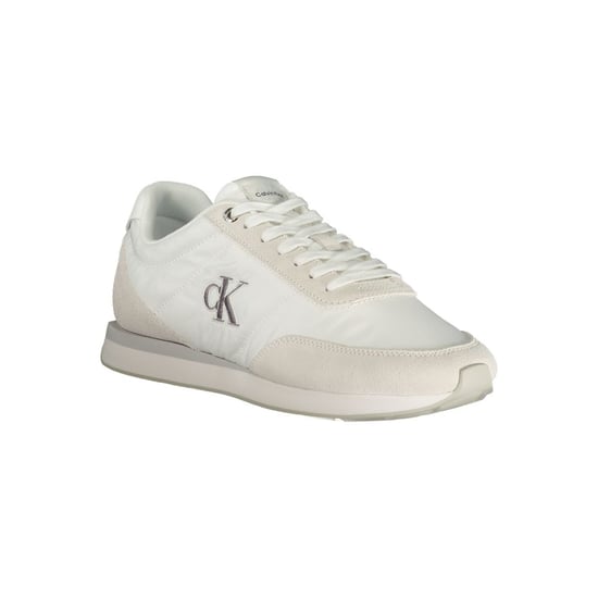 Calvin Klein Witte Gerecycleerde Polyester Sneakers voor Heren - Image 2