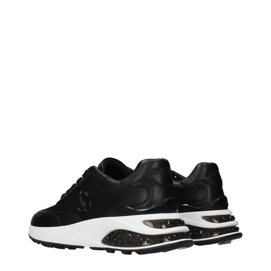 Jimmy Choo Zwarte Stoffen Sport Sneakers - Image 4