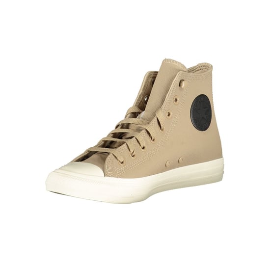 Converse Beiger Leer Unisex Sneaker - Image 3