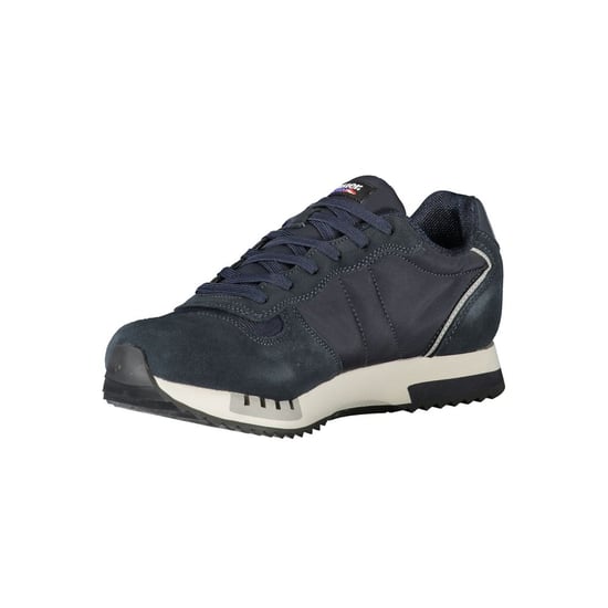 Blauer Blau Polyurethaan Heren Sneakers - Image 3