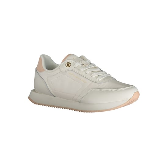 Tommy Hilfiger Bianco Leren Dames Sneaker - Image 2