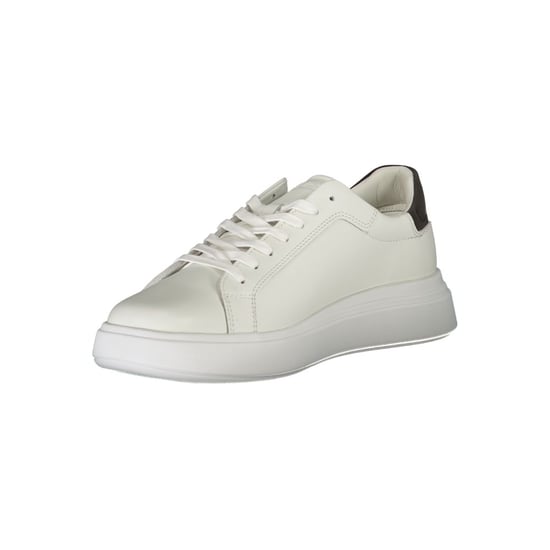 Calvin Klein Witte Leren Heren Sneakers - Image 3
