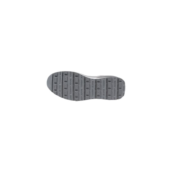 Tommy Hilfiger Jeans Grijze Suède Leren Sport Sneakers - Image 5