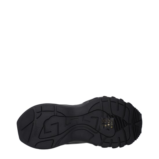 Versace Zwarte Stoffen Sport Sneakers - Image 5
