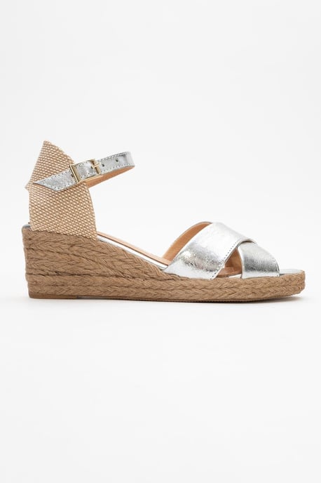 Miria Leren Platform Espadrille (Dames) - Image 6