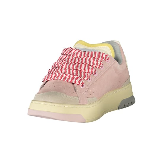 Blauer Rosa Polyurethaan Dames Sneaker - Image 3