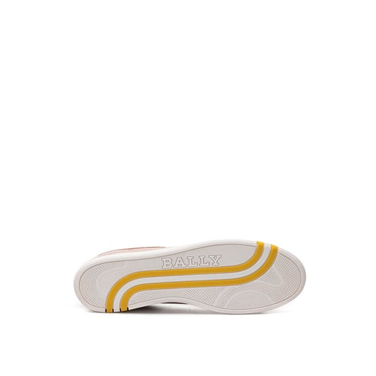 Bally Roze Stof En Leren Lage Sneakers - Image 4