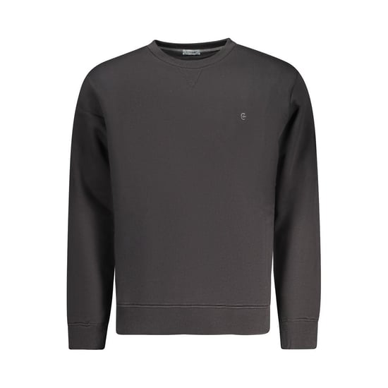 Coveri Bewegende Zwarte Katoenen Herensweater - Image 1