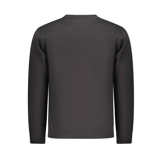 Coveri Bewegende Zwarte Katoenen Herensweater - Image 2