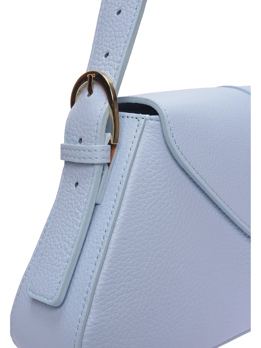 Roberta M Turquoise Rundleer Tas - Image 3