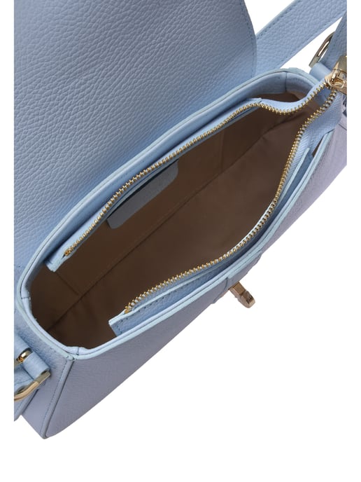 Roberta M Turquoise Rundleer Tas - Image 4