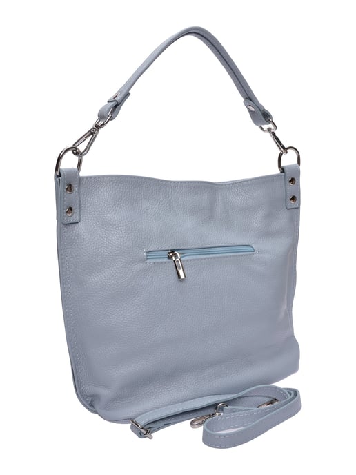 Roberta M Turquoise Rundleer Tas - Image 2