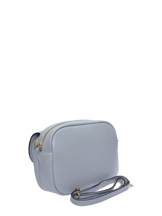 Luisa Vannini Turquoise Rundleer Tas - Image 2