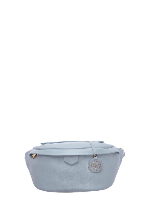 Roberta M Turquoise Rundleer Tas - Image 1