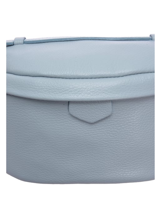 Roberta M Turquoise Rundleer Tas - Image 3