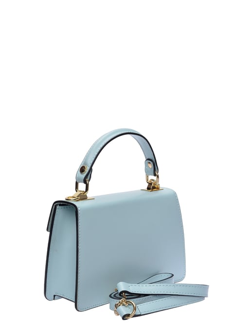 Roberta M Turquoise Rundleer Tas - Image 2