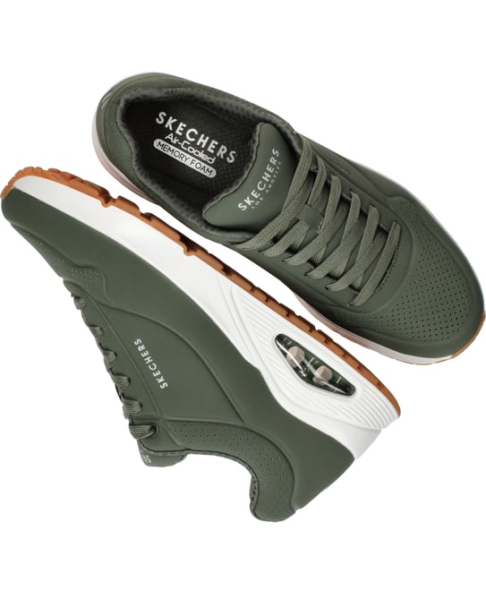 Skechers Uno Stand On Air Sneakers Heren - Image 4