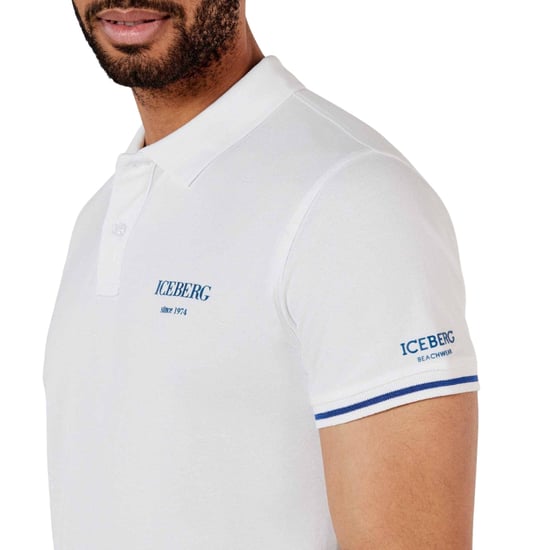 Witte Poloshirt Met Ijsbergmotief - Image 5