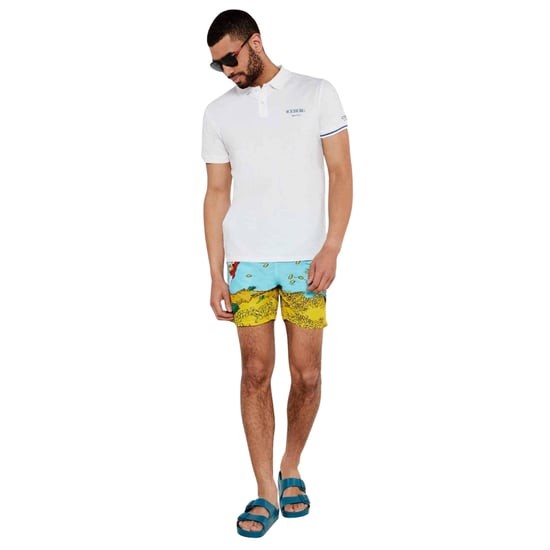 Witte Poloshirt Met Ijsbergmotief - Image 6