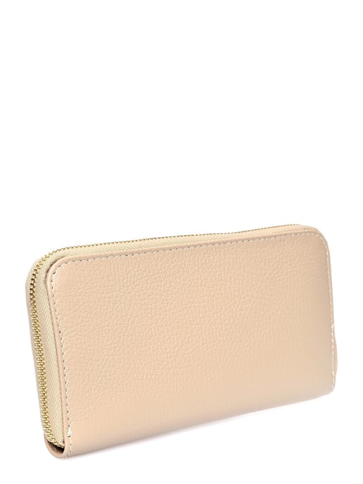 Roberta M Beige Rundleer Portemonnee - Image 2