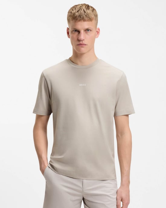 TChup Crew Neck T-Shirt in Grijs - Image 1