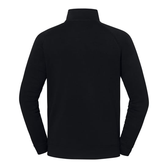 Fruit of the Loom Heren Iconic Premium Sweatshirt met Quarter Zip (Zwart) - Image 2