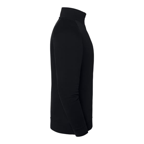 Fruit of the Loom Heren Iconic Premium Sweatshirt met Quarter Zip (Zwart) - Image 3