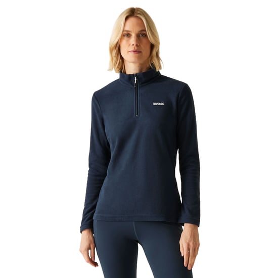Regatta Dames/Dames Sweetheart Quarter Zip Fleece Top (Marine) - Image 4