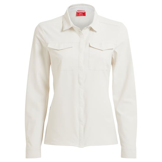 Craghoppers Dames/Dames NosiLife Pro III shirt met lange mouwen (Zeezout) - Image 1