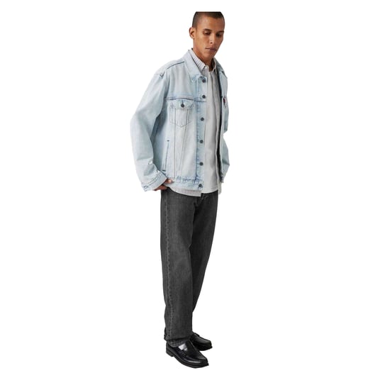 Levis Heren 501 Originele Crash Courses Jeans (Grijs) - Image 4