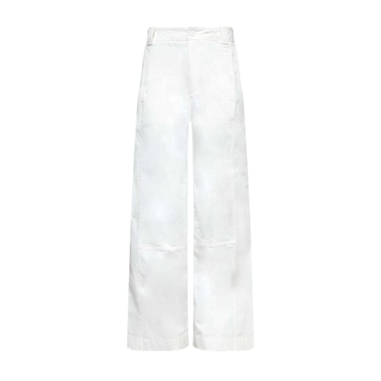 Lacoste Dames/Dames Gabardine Broek (Crème) - Image 1