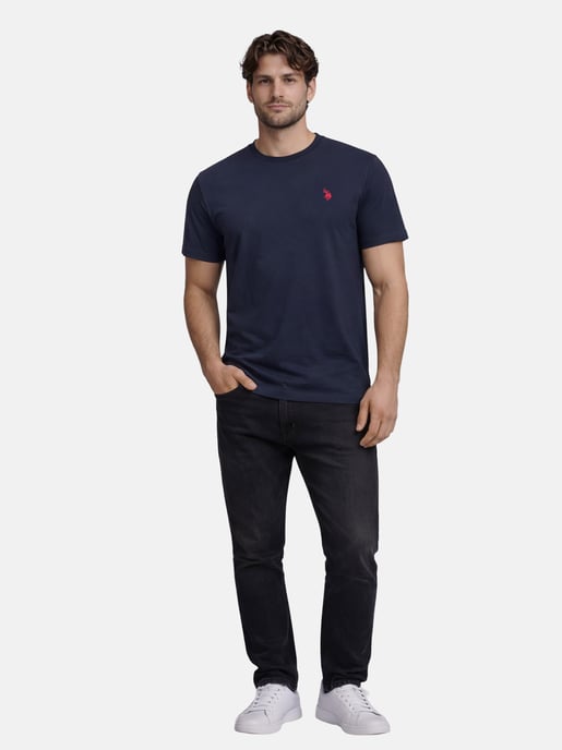 U.S. Polo Assn. heren basic T-shirt van 100% katoen - Image 3