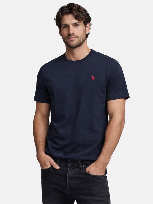 U.S. Polo Assn. heren basic T-shirt van 100% katoen - Image 4
