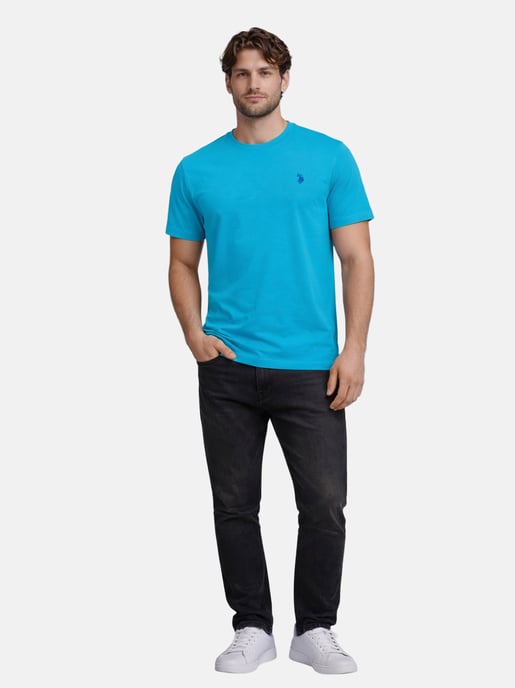 U.S. Polo Assn. heren basic T-shirt van 100% katoen - Image 3