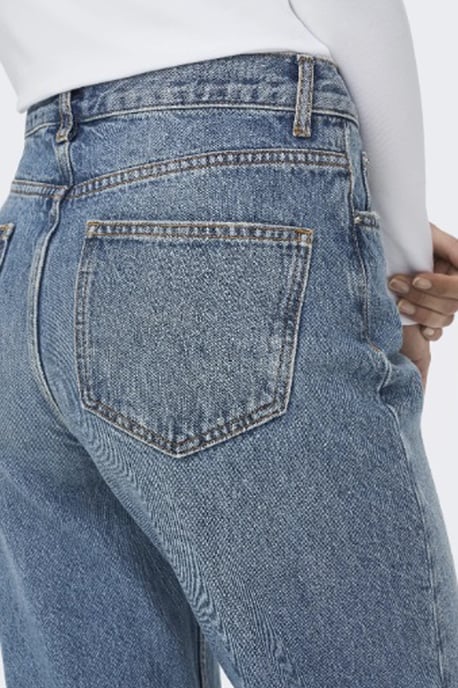 Hoge Taille Rechte Jeans - Image 3