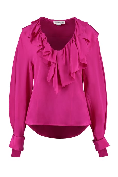 Gerimpelde Zijde Blouse - Image 2