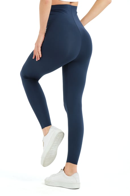 JUSTEVER High Waist Slimming Laser Cut Sports Petrol Dameslegging - Active - Image 5