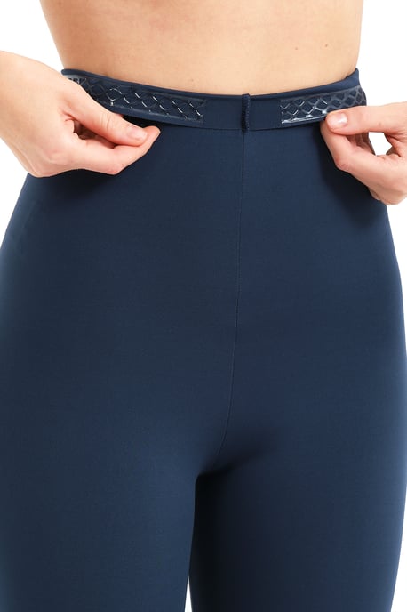 JUSTEVER High Waist Slimming Laser Cut Sports Petrol Dameslegging - Active - Image 6