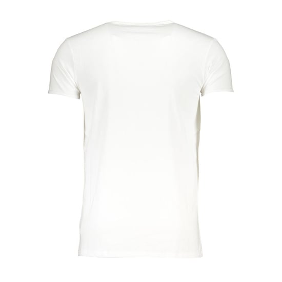 Cavalli Class Bianco Katoenen Heren T-Shirt - Image 2