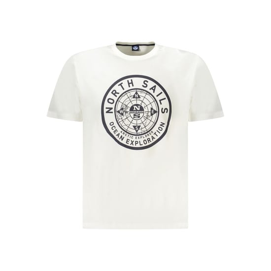 North Sails Witte Katoenen Heren T-Shirt - Image 1