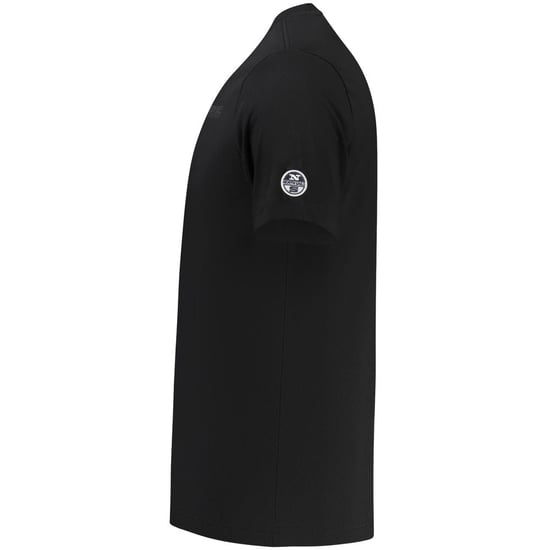 North Sails Zwart Katoenen Heren T-Shirt - Image 3