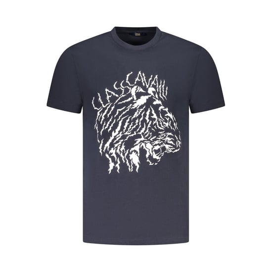 Cavalli Class Blauwe Katoenen T-shirt voor Heren - Image 1