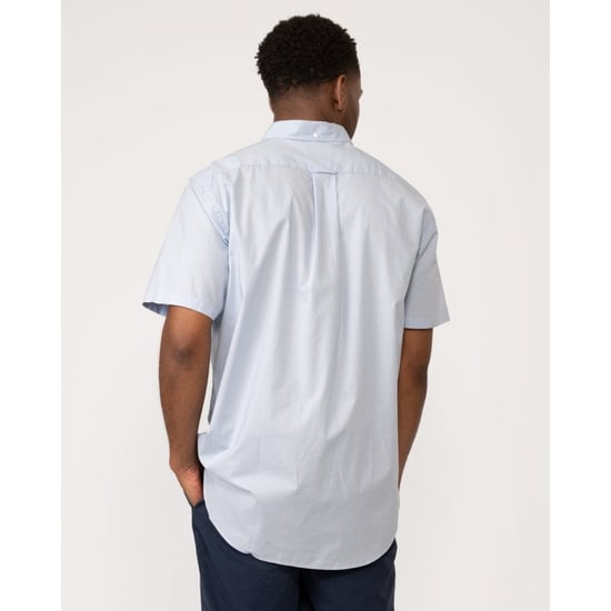 GANT Mens Regular Fit Short Sleeve Poplin Shirt - Image 3