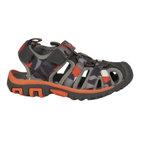 Trespass Kinder/Kinder Jaime Sandalen (Grijs/Oranje) - Image 3