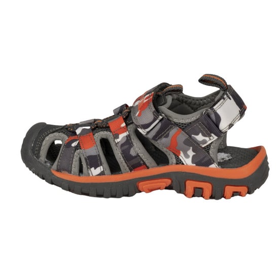 Trespass Kinder/Kinder Jaime Sandalen (Grijs/Oranje) - Image 4